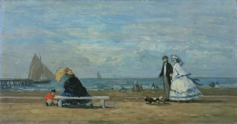 Plage à Trouville
